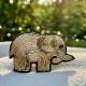Handmade Jewelry Unisex Golden Elephant Brooch